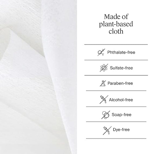 Neutrogena Toallitas para quitar maquillaje micelares sin alcohol para el rostro, eliminan la máscara impermeable y el aceite, toallitas de tela 100% compostable a base de plantas
