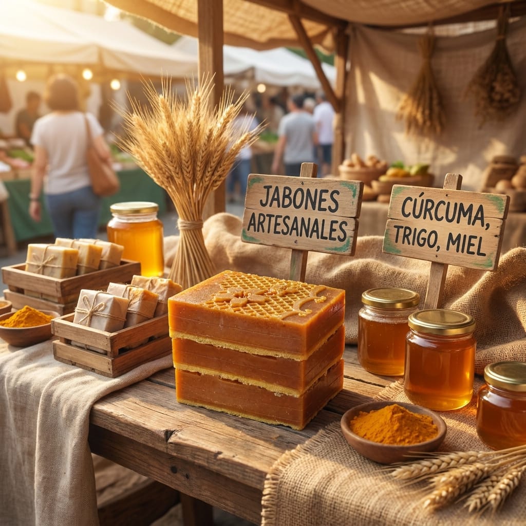 Turmeric soap