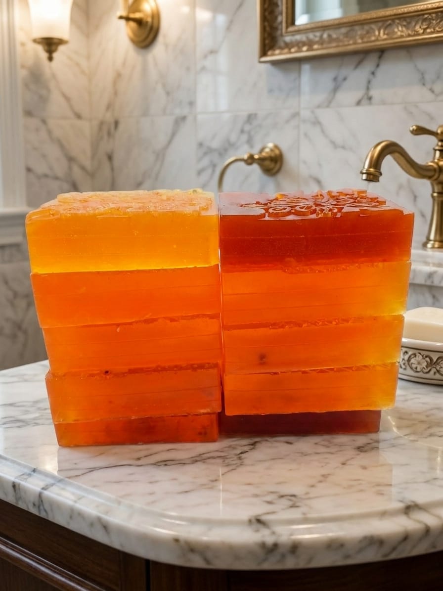 Turmeric soap