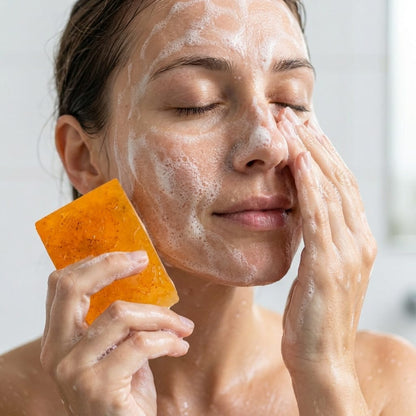 Turmeric soap
