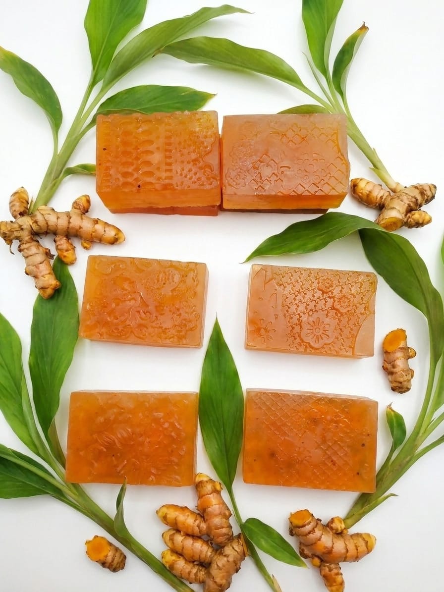 Turmeric soap