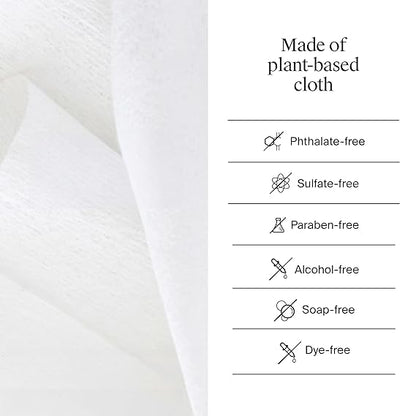 Neutrogena Toallitas para quitar maquillaje micelares sin alcohol para el rostro, eliminan la máscara impermeable y el aceite, toallitas de tela 100% compostable a base de plantas