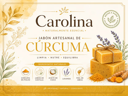 Turmeric soap